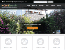 Tablet Screenshot of homeland-greece.com